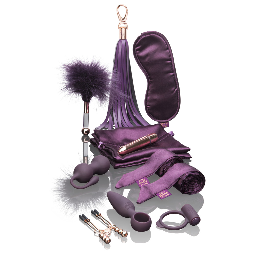 FSOG Fifty shades of grey freed kit bondage purple