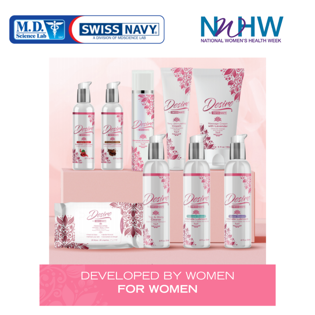 Desire by Swiss Navy Honors Womens Health Month pic