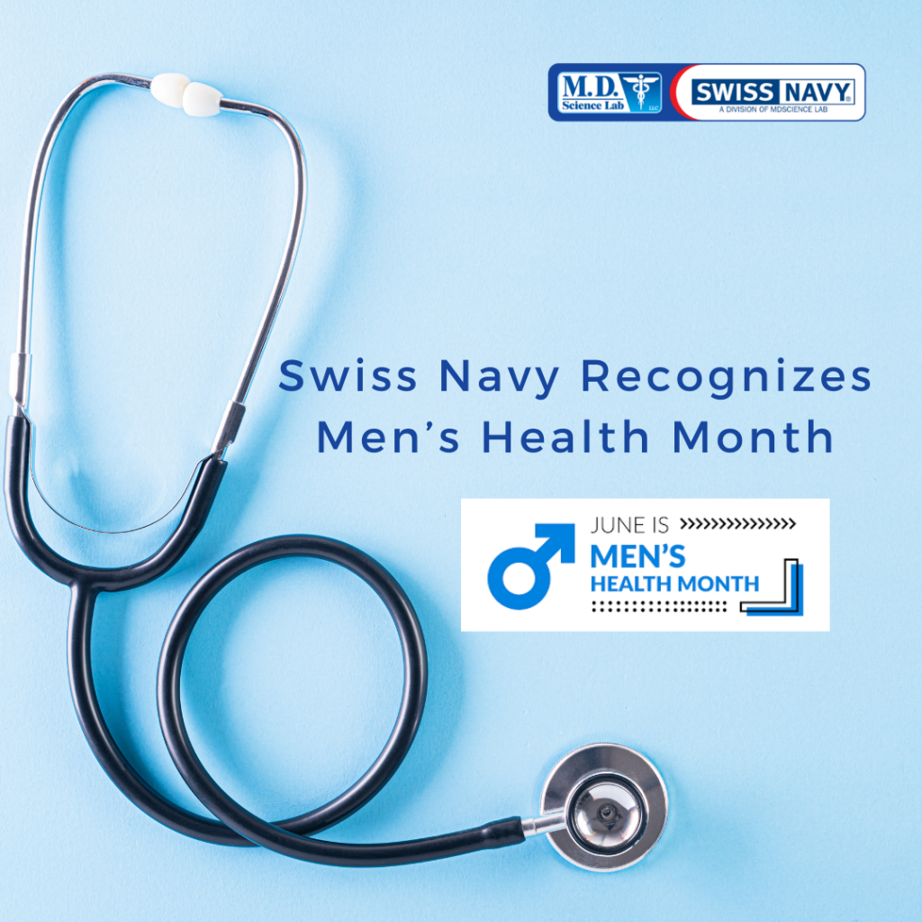 Swiss Navy recognizes Mens Health Month_June 2022